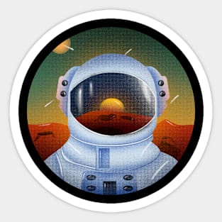 Astronaut Sticker